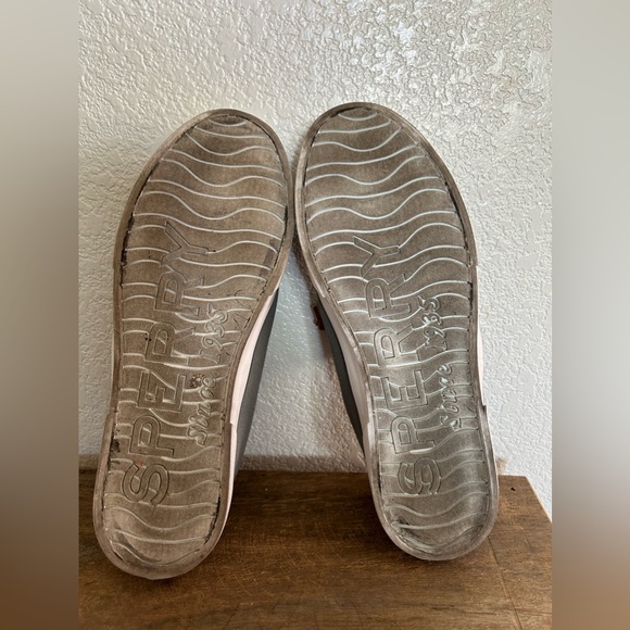 Sperry Grey Top Sider Shoes Sneakers. Size 9.5 - Picture 7 of 9